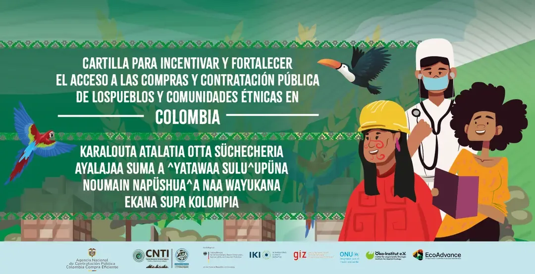 Cartilla para incentivar y fortalecer el acceso a las compras y la contratación pública de los pueblos y comunidades étnicas en Colombia