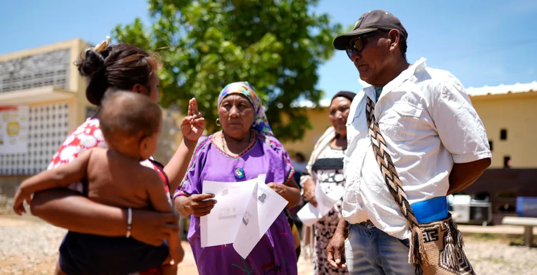Jornada de identificación para comunidades indígenas Wayúu de Turuunao e Isabel Jusayu, en La Guajira
