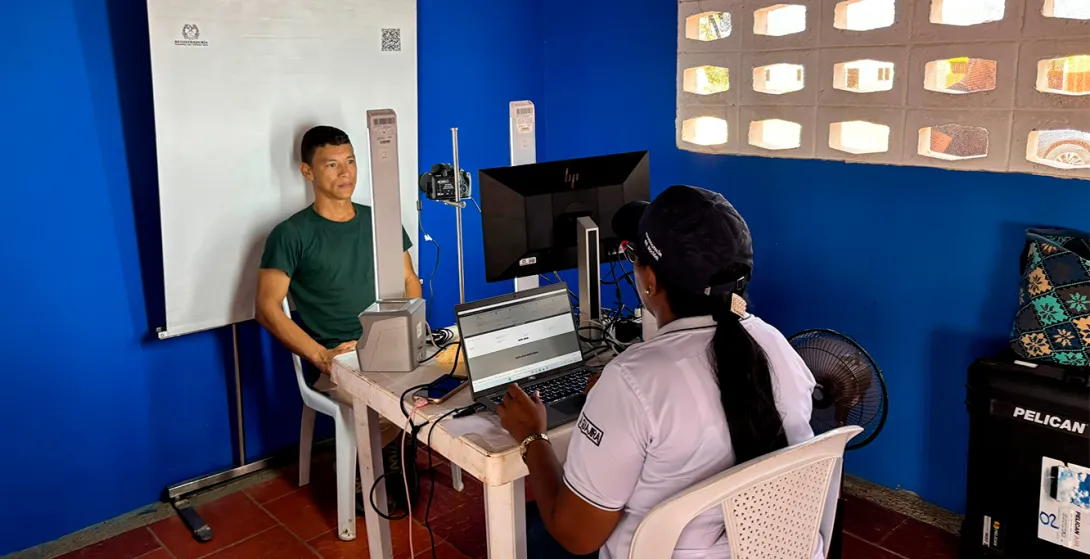 Jornada de identificación en la comunidad indígena Wayúu Jamuchenchon, en La Guajira