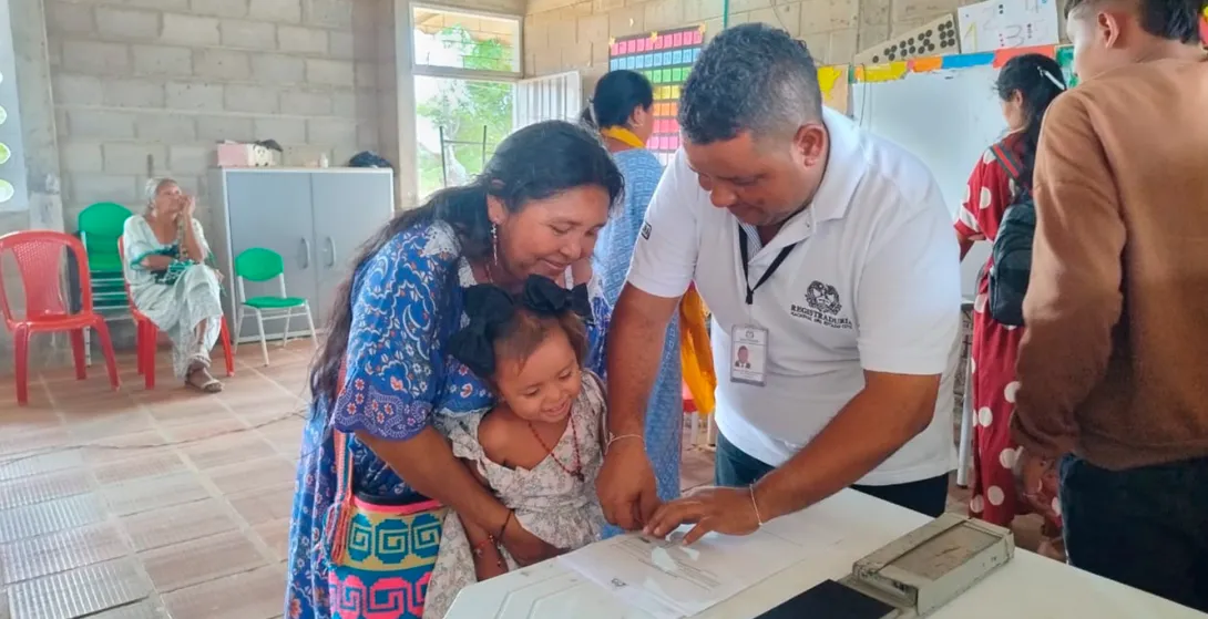 Jornada de identificación para comunidades indígenas Wayúu en La Guajira
