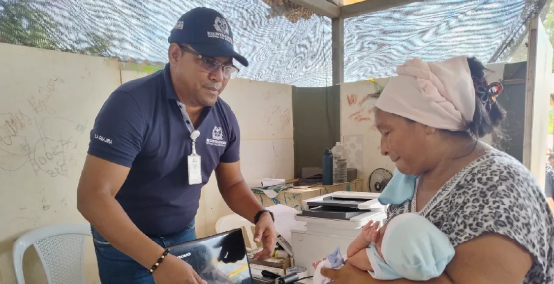 Avanzan la Jornadas de identificación para comunidades indígenas Wayúu en La Guajira